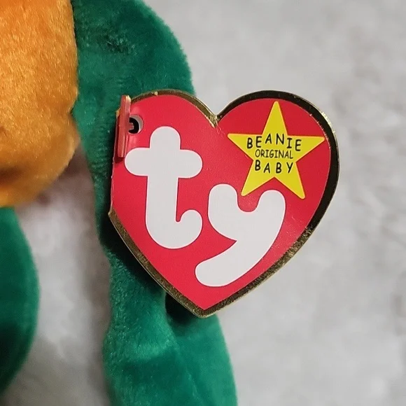 Ty Plush Pumpkin with Green Limbs - Picture 3 of 6